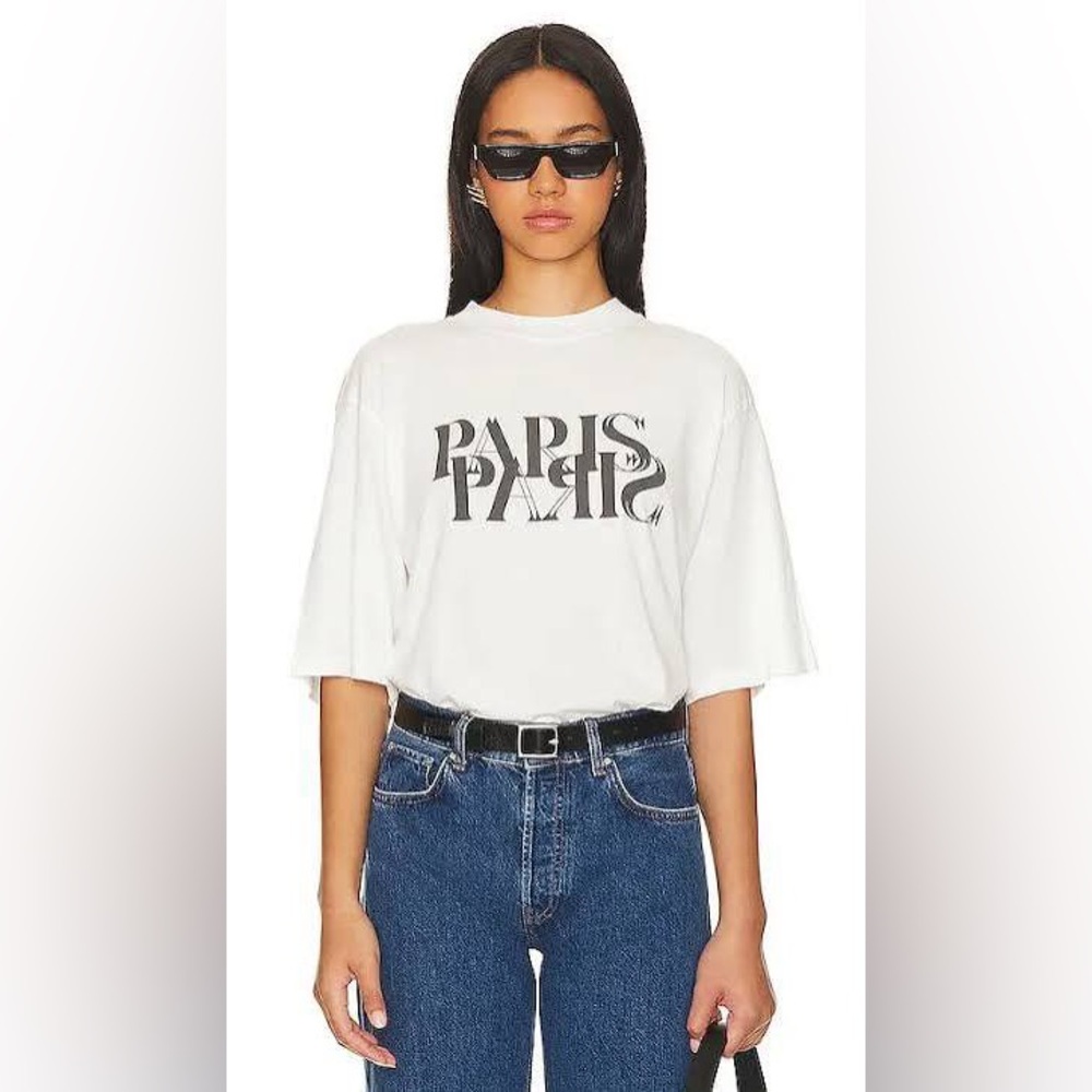 Anine Bing Avi Paris T-Shirt